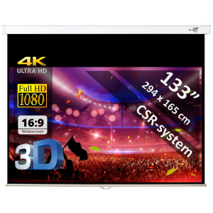 Manueel scherm 133" - 340 cm (16:9)